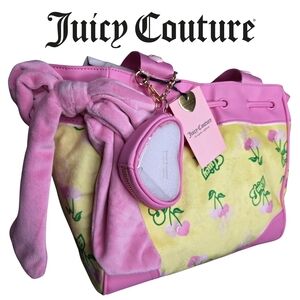 Juicy Couture Retro Cherry Gelato Daydreamer Tote